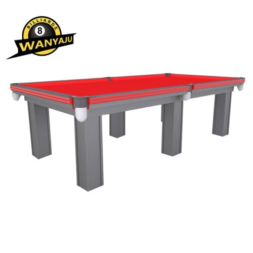 Modern Mesa De Billar De 9 Pies Dining Billiards Table For Sale contemporary pool table with natural slate - Image 5