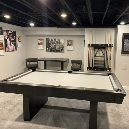 Modern cheap pool tables slate stone billiard table with elastic rubber - Image 5
