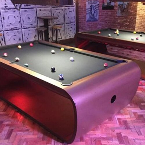 Modern luxury pool table factory direct selling solid wood billiard table 8ft9ft - Image 6