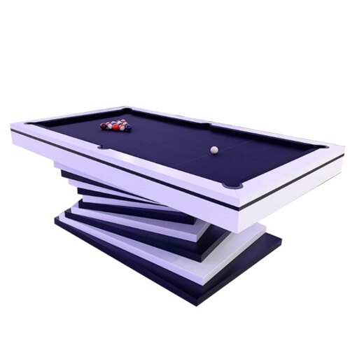 Modern style High grade professional Billiard table 8ft 7ft Solid wood luxury pool table with dining top