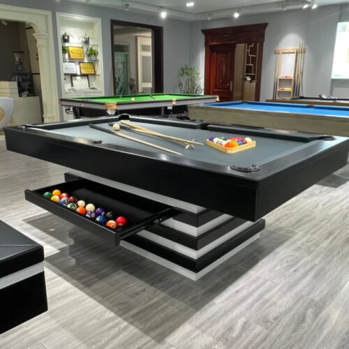 Most popular top quality solid wood frame slate bed billiard pool table - Image 4