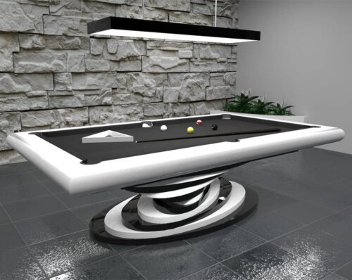Multifunctional natural slate billiard tables pool table ding top pool table standard size - Image 5