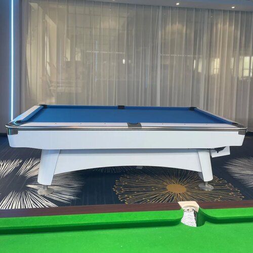 New 2024 automatic ball return system pool table pool club billiard tables stone slate with natural slate professional felt - Image 4