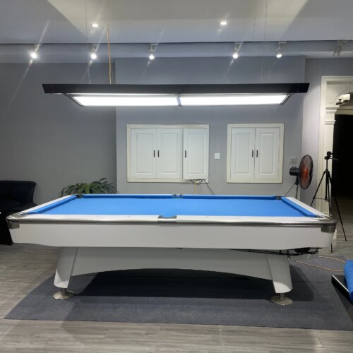 New 2024 modern luxury factory best selling 9FT pool club billiard tables stone slate with natural slate professional felt - Image 2