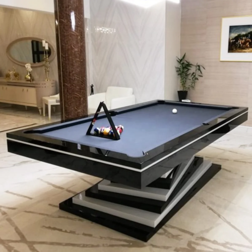 New Deigns Wholesale Price Custom High Quality Solid Wood Indoor Luxury Modern Pool Table 9ft Billiard With Full Accessories - Image 3
