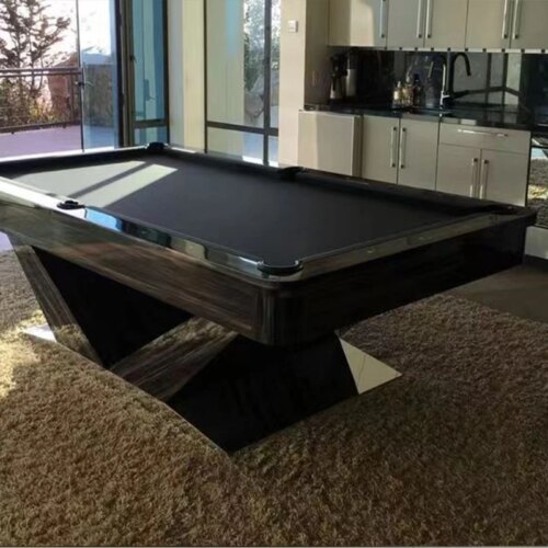 New Product Chinese Marble Top Snooker Price American Pool Table 9Ft Multi Colours - Image 5