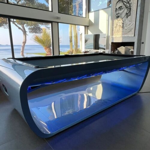 New design factory direct hot selling model billiard tables games pool tables of natural slab professional table - Image 3