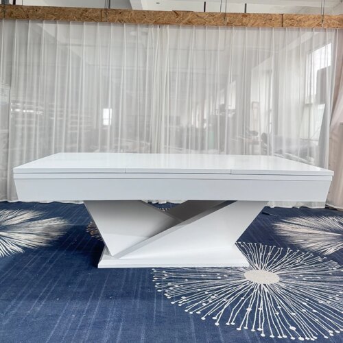 New designs customized  modern styles luxury  solid wood and natural slab billiard and pool table for tournament - Image 2