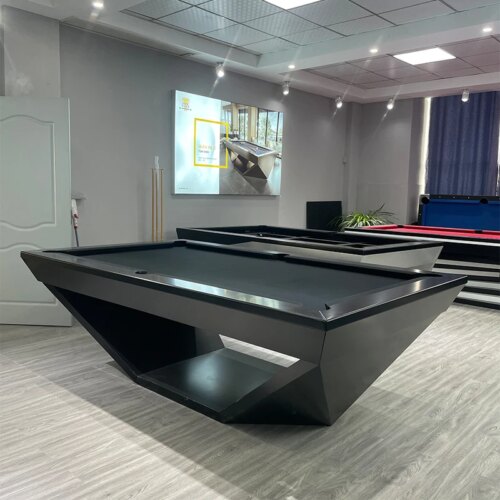 New direct factory luxury professional tournament billiard pool tables with natural slate solid wood - Image 3