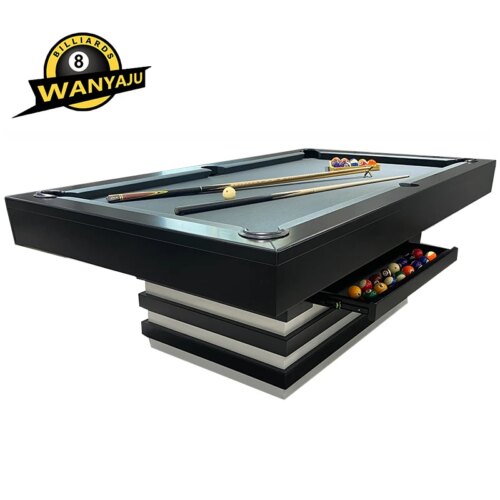 Pool table American nine-ball art designer villa billiard table high-end custom pool table3 cushion billiard table - Image 2