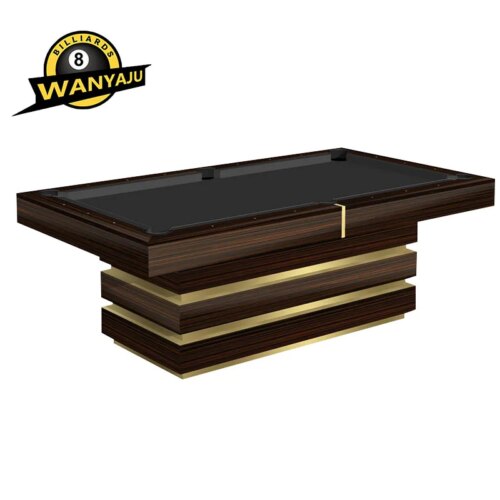 Pool table American nine-ball art designer villa billiard table high-end custom pool table3 cushion billiard table - Image 6