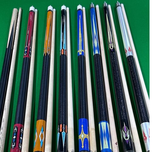 Professional Cues Stick Used for Tournament Wholesale Accessories 10.5-13mm Snooker Billiard 1/2 Jointed Cue Oak Stainless Steel - Image 3