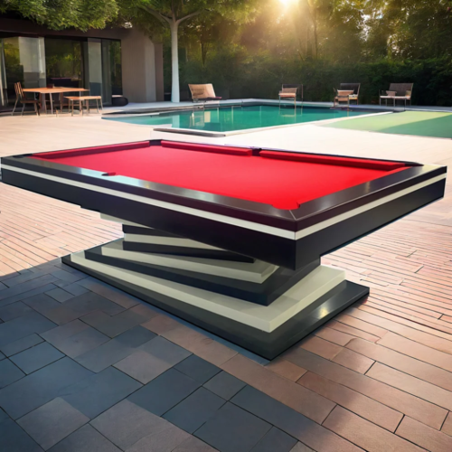 Professional Modern Design Luxurious Billiard Pool Table And Ping Pong Table - Image 5