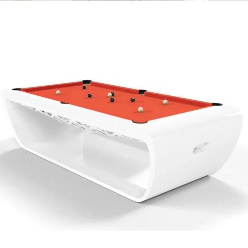 Professional pool table new modern design  high quality 7 foot pool table  dining top folding