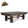 Rustic style solid wood slate vintage design pool billiards table on sale - Image 2