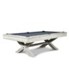 Rustic style solid wood slate vintage design pool billiards table on sale - Image 5