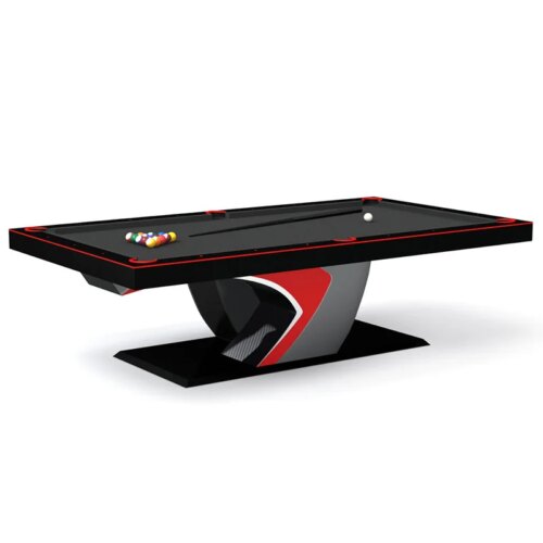 Special design high-end modern style luxury pool billiard tables 8ft 7ft size solid wood and slate pool table for sale