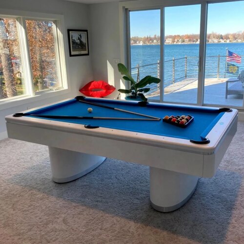 Wanyaju Factory Contemporary Designs Professional 8ft 9ft Nine Ball Snooker Billiard Pool Table oem odm customizaton for home - Image 4