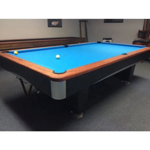Wholesale Price Sports Indoor Game High Quality 8 Ball 9 Ball Pool Tables Slate Clubs Prefer Standard 9 Foot Billiard For Sale - Image 6