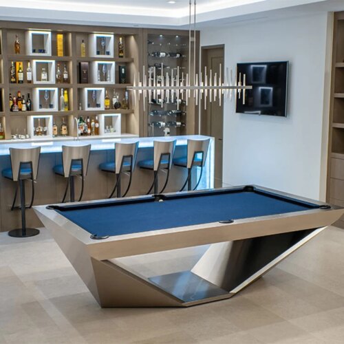 Wood Billiard Modern Pool Table High Quality Snooker Billiard Table Factory Direct Sale High End Professional Custom Solid Slate - Image 2