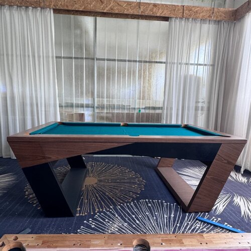 Wooden Billiard Modern Pool Table High Quality Billiard Table 8ft multifunctional billiard table Custom Solid Slate - Image 2