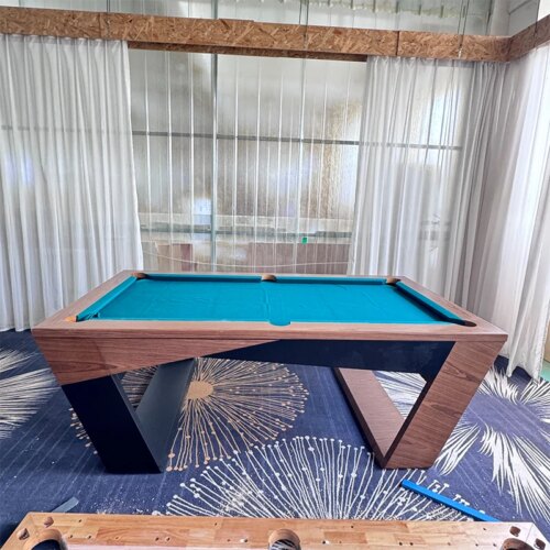 Wooden Billiard Modern Pool Table High Quality Billiard Table 8ft multifunctional billiard table Custom Solid Slate - Image 6