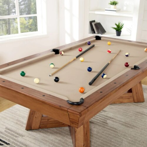 hot sales Factory direct sells high end luxury natural slate solid wood billiards tables pool table 7ft/8ft/9ft - Image 4