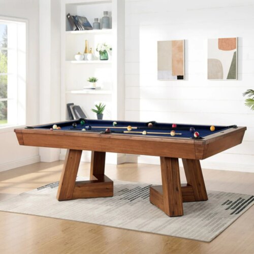 hot sales Factory direct sells high end luxury natural slate solid wood billiards tables pool table 7ft/8ft/9ft - Image 5