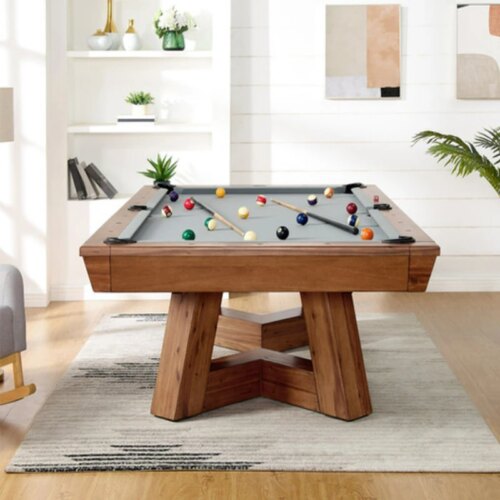 hot sales Factory direct sells high end luxury natural slate solid wood billiards tables pool table 7ft/8ft/9ft - Image 6