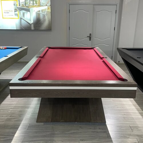 luxury and professional factory special design pool billiard tables with natural slate and high speed table cloth - Image 2
