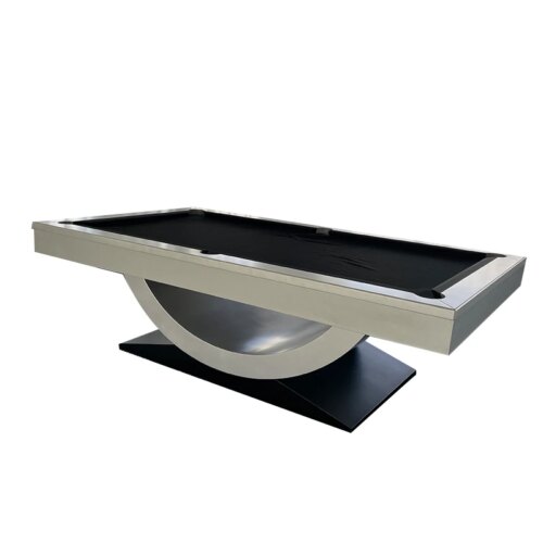 luxury pool billiard tables 9ft 8ft  size solid wood and slate pool table for sale k55 rubber - Image 2
