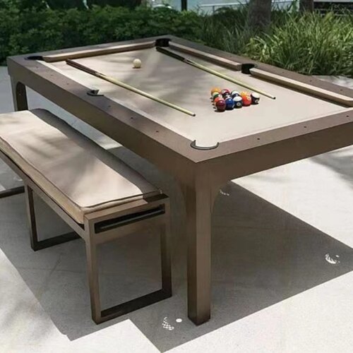 professional   7ft 8ft 9ft pool table 3 in 1 dinning pool table  oak modern pool table luxury - Image 2