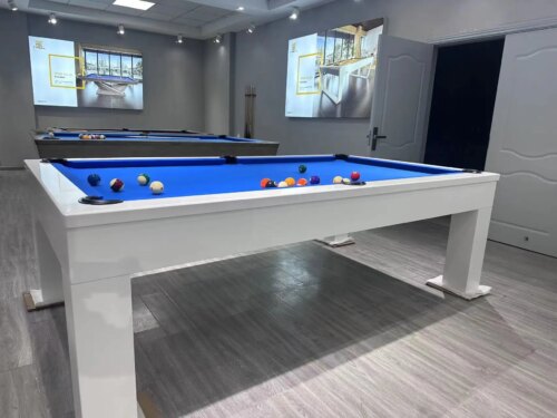 professional   7ft 8ft 9ft pool table 3 in 1 dinning pool table  oak modern pool table luxury - Image 3
